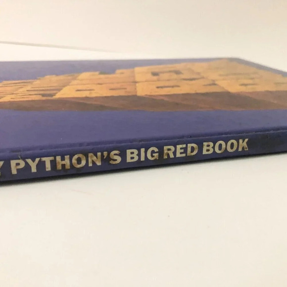 Vintage 1971 Monty Pythons Big Red Book  Hardcover Comedy - Picture 7 of 16